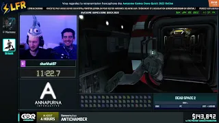 Dead Space 2 en 1:11:07 (Any%) [AGDQ22]