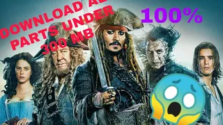 Download all Parts of pirates of the Caribbean