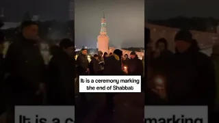 Havdalah in Moscow yesterday night the 4 March 2023