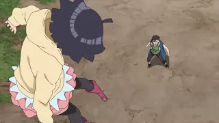 Kawaki Saves Himawari from DEATH