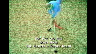 1989 Masters golf tournament sudden death