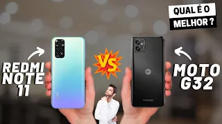 Redmi Note 11 vs Moto G32 Qual é o MELHOR? (Comparativo)