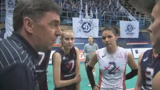 Волейбол ЧР  Женщины сезон 2015- 2016 года Жвк Динамо Москва vs Вк Омичка
