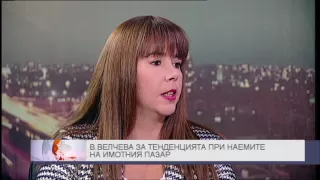 Виктория Велчева в "ДЕНЯТ с В.Дремджиев", 13.10.16, TV+ и TV1