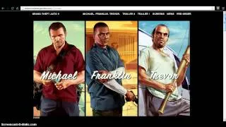 GTA V: Main Character Trailers (OUT NOW) -  Michale, Franklin, Trevor