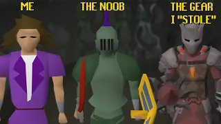 Pretending Someone Stole My Tbow To Noobs In RuneScape