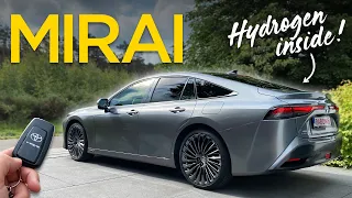 NEW Toyota Mirai - HYDROGEN car! (182 hp) | POV drive & walkaround | ASMR | 4K