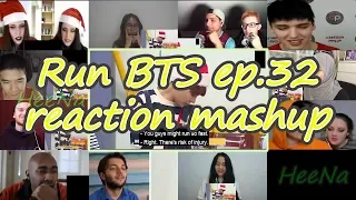 [BTS] Run BTS 달려라 방탄 ep.32｜reaction mashup