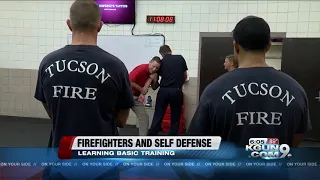 Tucson firefighters learning self defense