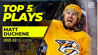 Top 5 Matt Duchene Plays from 2021-22 | NHL