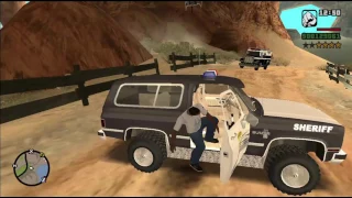 GTA  San Andreas police chase