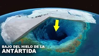 ¿Qué hay debajo del hielo en la Antártida?