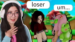 playing Roblox for the first time and GETTING BULLIED?!