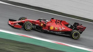 F1 2019 - Ferrari SF90 sound and on-track action