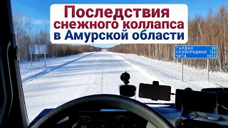 ⚡Подстава от Роснефти⚡Последствия снежного коллапса в Амурской области