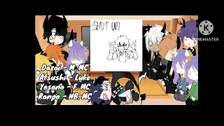 Obey me! Reacts to the MC's as characters from BSD (Bungou Stray Dogs) (I own none of these videos!)