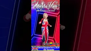 @SheelaVim – #eurovisionsongcontest 2024 - Olly Alexander representing the United Kingdom with pride