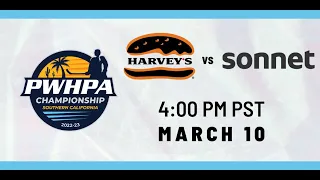 PWHPA Championship Weekend  - Semifinal Game 1 - Team Harvey's (1) vs Team Sonnet (4)