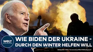 UKRAINE-KRIEG: Biden und Selenskyj wollen im Weißen Haus übder den Winterkrieg sprechen