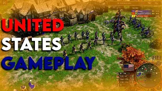 Age of Empires 3 Definitive Edition - United States Gameplay & Overview