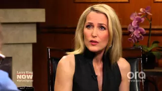 Gillian Anderson: It Was Complicated with David Duchovny | Larry King Now | Ora.TV