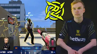 NEW NIP PLAYER! - BROLLAN - HIGHLIGHTS | CSGO