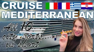 Mediterranean Cruise NCL was it worth it | Mykonos | Santorini | European | Athens | Rome | Cannes