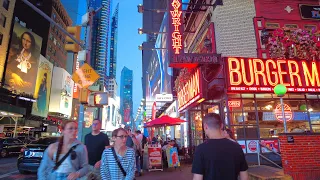New York City - Dusk walking Midtown/Times Square at dusk 7/26/23