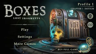 Boxes Lost Fragments walkthrough Chapter 1  [Snapbreak Games]