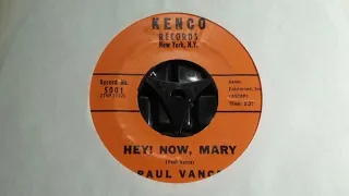 Hot Rocker - PAUL VANCE - Hey! Now Mary - KENCO 5001 USA Jun 1959 Sax Guitar Dancer