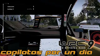 WRC 9 || COPILOTOS POR UN DÍA || CO-DRIVER MODE