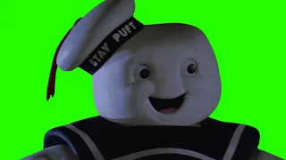 Stay-Puft Marshmallow Man - Green Screen