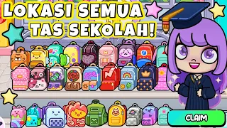 MENCARI SEMUA LOKASI TAS SEKOLAH DI AVATAR WORLD PAZU!🎒