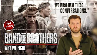 History Professor Breaks Down Band of Brothers Ep. 9 "Why We Fight" / Reel History