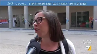 Il prof. Conte raccontato dagli studenti