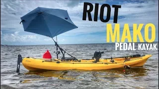 Riot Mako 12:  Most Affordable Pedal Kayak