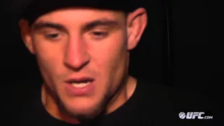 UFC 168: Dustin Poirier Backstage Interview