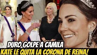 SUCEDIÓ LO INESPERADO! CAMILA PARKER PIERDE Su TITULO de REINA, KATE MIDDLETON Se Lo "ARREBATA" HOY!