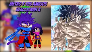 Metro y sus amigos reaccionan a Goku Kakumei 🇪🇦 || Dragon ball Kakumei || Gacha club || Son Goku