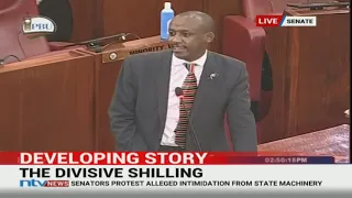 Mr. Speaker if you can't sit on that seat, resign - Sen. Mutula Kilonzo Jnr. to Lusaka