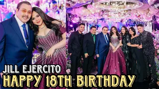 JILL EJERCITO 18TH BIRTHDAY ❤️ SOBRANG BONGGA NG PA DEBUT NI LOLO ERAP & JINGGOY ESTRADA SA KANYA! ✨