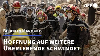 Marokko: Hoffnung, Überlebende zu finden, schwindet | AFP