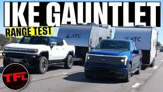 Only One Makes It - GMC Hummer EV vs Ford Lightning vs The World’s TOUGHEST Towing Test!