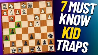 7 MUST KNOW King's Indian Defense TRAPS