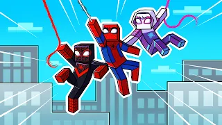 I Survived 100 DAYS as SPIDEY AND HIS AMAZING FRIENDS in HARDCORE Minecraft!