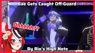 Bae is Surprised by Rio's Voice [Countdown Watchalong -holostars side]