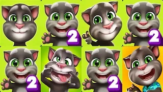 My Talking Tom vs My Talking Tom 2 Android Gameplay