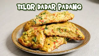 Enak Gampang Untuk Buka Puasa ! Resep Telur Dadar Padang Bisa Untuk Makan Sahur Sekeluarga !