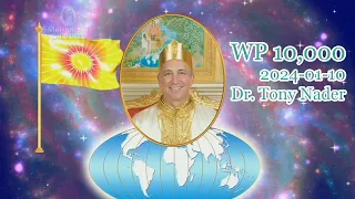 IN ENGLISH: Dr Tony Nader, MD, PhD, MARR on his birthday on 10K World Peace Assembly 2024-01-10