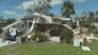 Florida residents assess Hurricane Ian damage